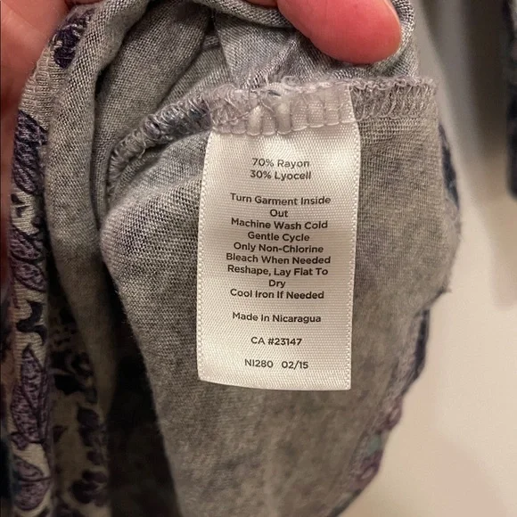 Talbots Multicolor Patterned Blouse - Picture 3 of 4